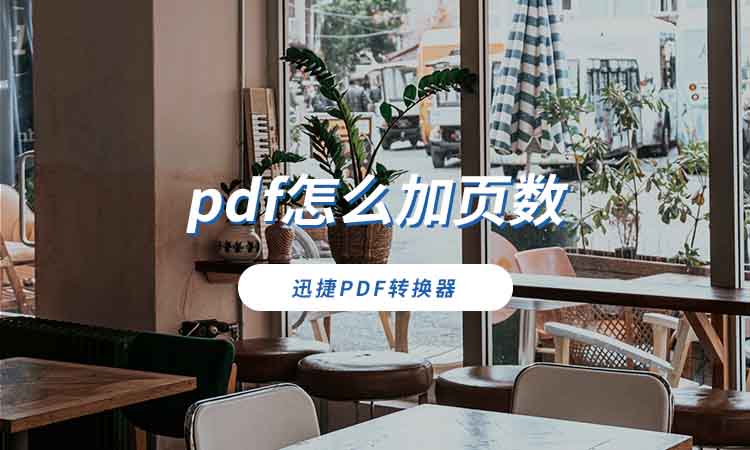 pdf怎么加页数