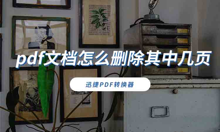 pdf文档怎么删除其中几页